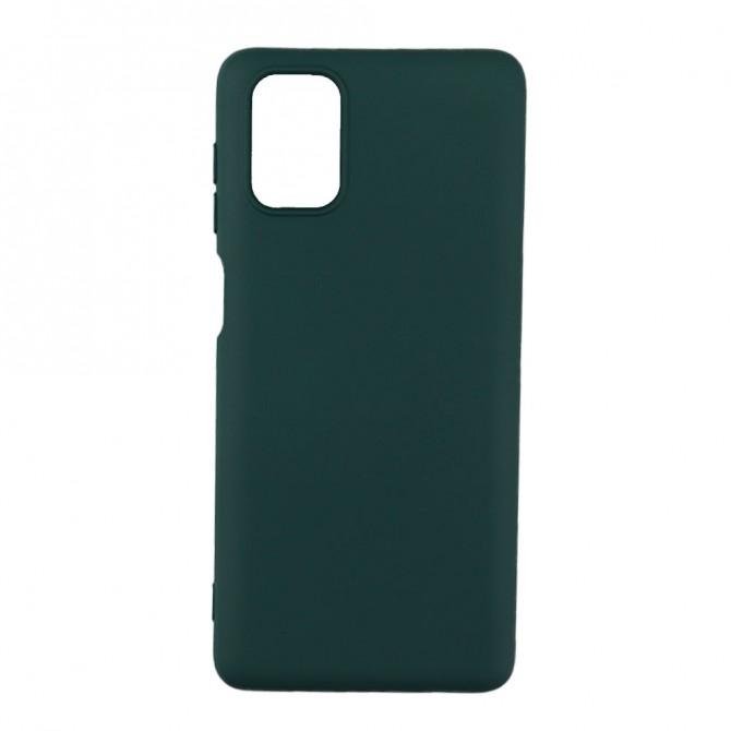 Чехол Soft Case для Samsung M315 Galaxy M31 Темно Зеленый FULL-1