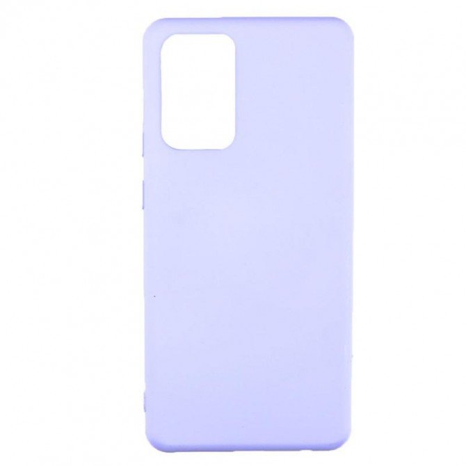 Чехол Soft Case Samsung A715 Galaxy A71 Сиреневый FULL-4