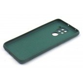 Оригинальный силиконовый чехол для Xiaomi Redmi Note 9/Redmi 10X Зеленый FULL Оригинальный силиконовый чехол для Xiaomi Redmi Note 9/Redmi 10X Зеленый FULL