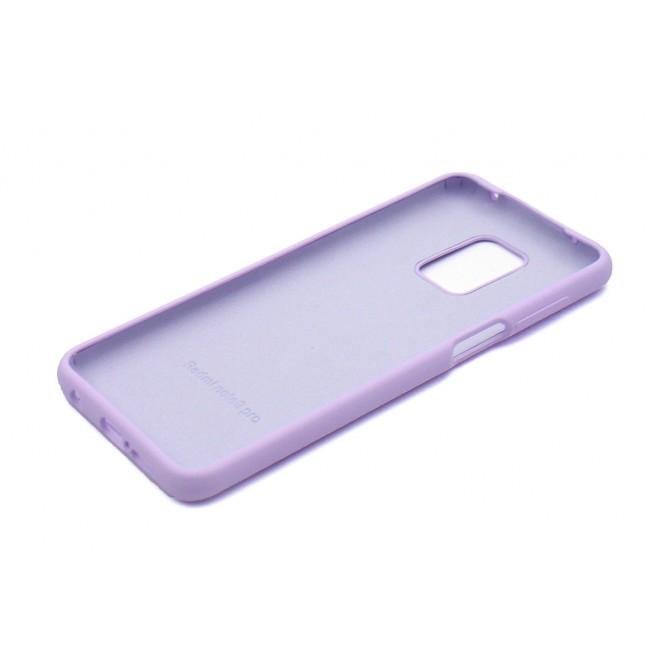 Чохол Soft Case Xiaomi Redmi Note 9s Бузковий FULL-3