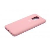 Чехол Original Soft Case Xiaomi Redmi Note 9s Розовый FULL
