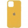 Оригинальный силиконовый чехол для iPhone 13 Pro Max Золотой FULL