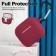 Чехол U-Like Silicone Protective Case For Airpods 3 Slim + clamp Burgundy