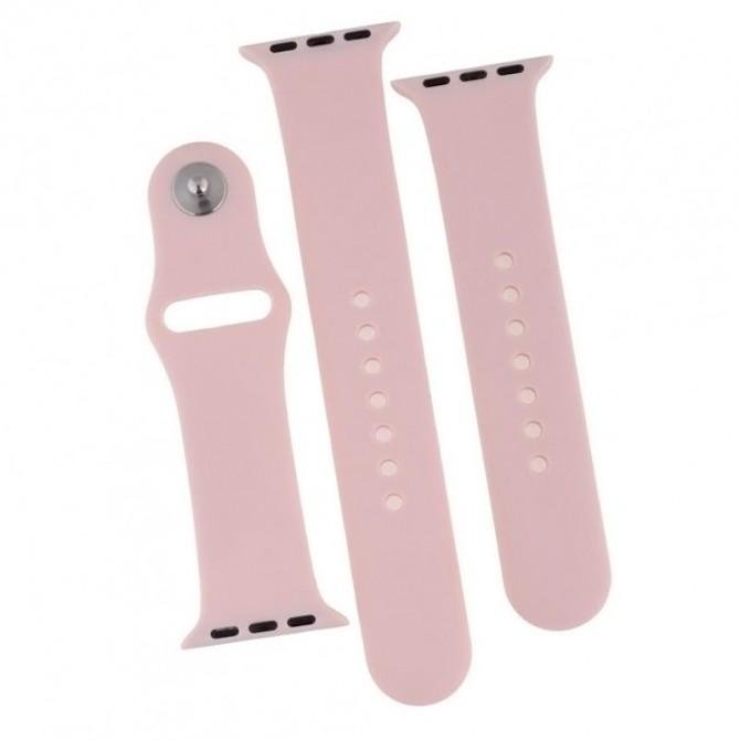 Ремінець для Apple Watch 38/40mm Sport Band Two-Piece Pink Sand-1