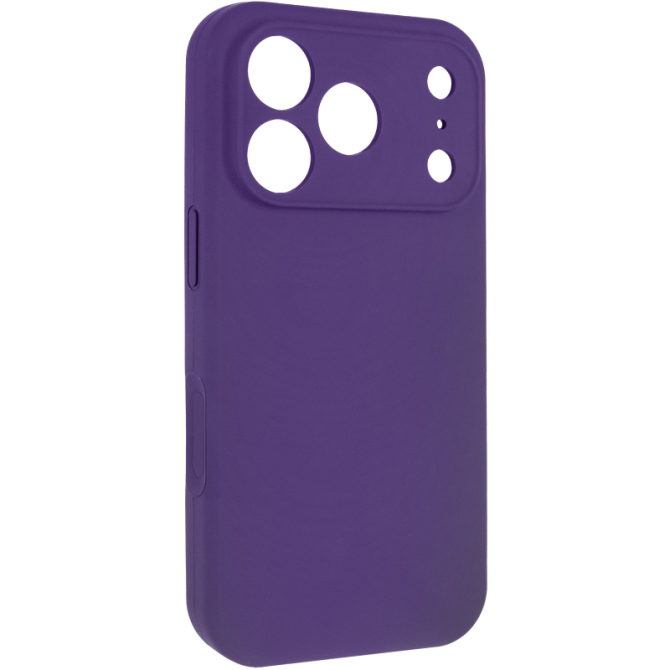 Силіконовий чохол для iPhone 17 Pro Max Purple FULL-1