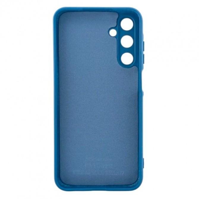 Силиконовый чехол Soft для Samsung A256 Galaxy A25 Синий FULL-1