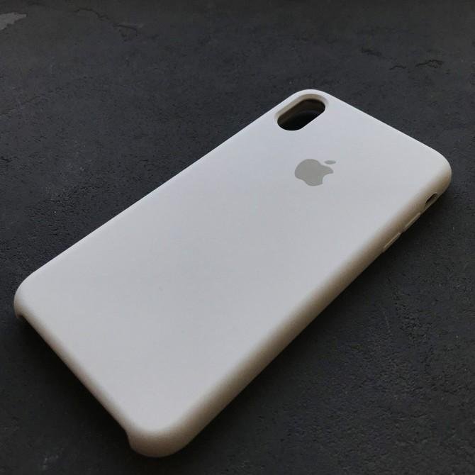 Чохол силіконовий для iPhone Xr Білий-3
