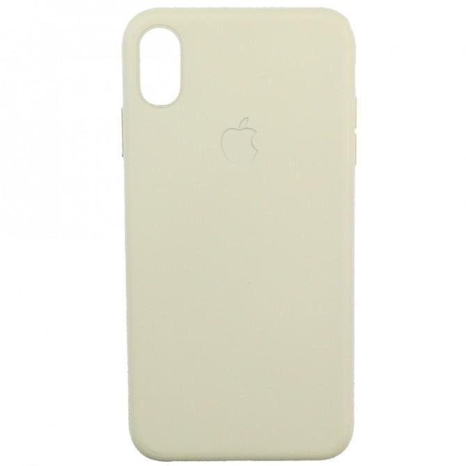 Чехол силиконовый для iPhone Xs Max Серый-1