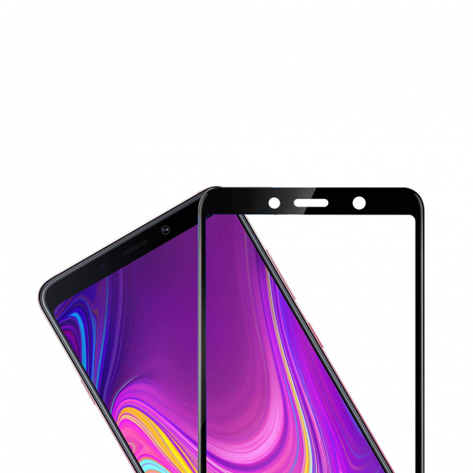 Защитное стекло для SAMSUNG A920 Galaxy A9 (2018) Full Glue (0.3 мм, 2.5D, чёрное)-1