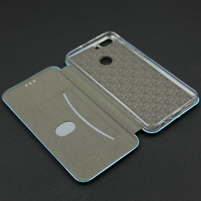 Чехол книжка U-Like Best для Huawei P Smart 2018 Cyan-3