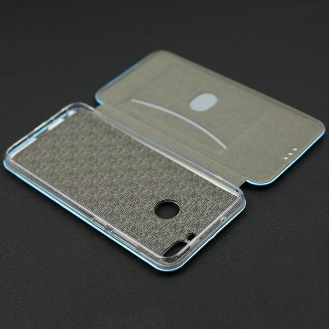 Чехол книжка U-Like Best для Huawei P Smart 2018 Cyan-4