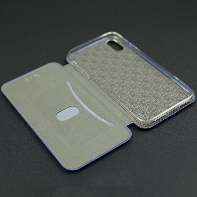 Чохол книжка U-Like Best для iPhone X/Xs Блакитний-3