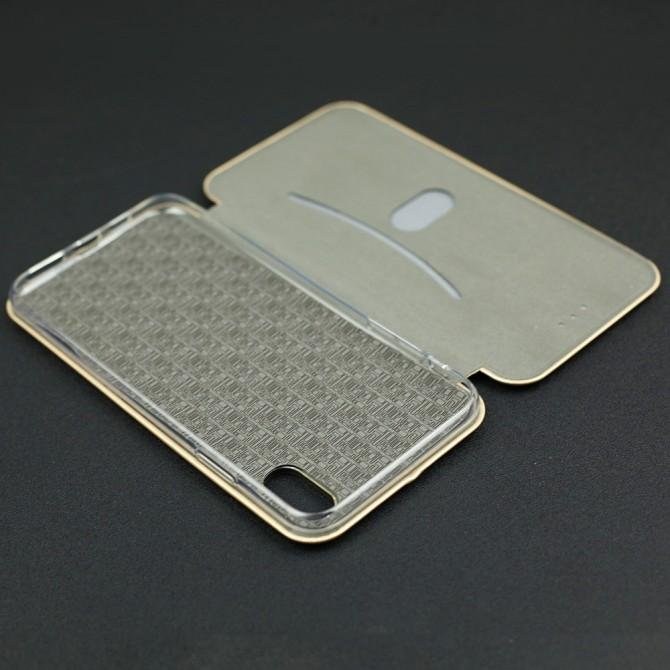 Чохол книжка U-Like Best для iPhone Xr Золотий-4