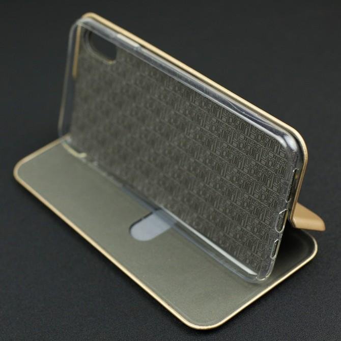 Чохол книжка U-Like Best для iPhone Xr Золотий-5