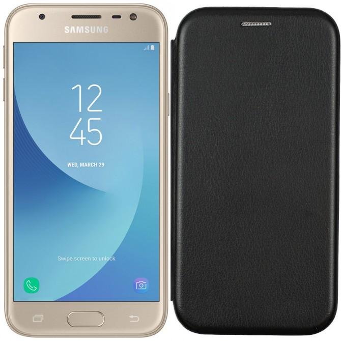 Чехол книжка U-Like Best для Samsung Galaxy A520 (A5 2017) Чёрный