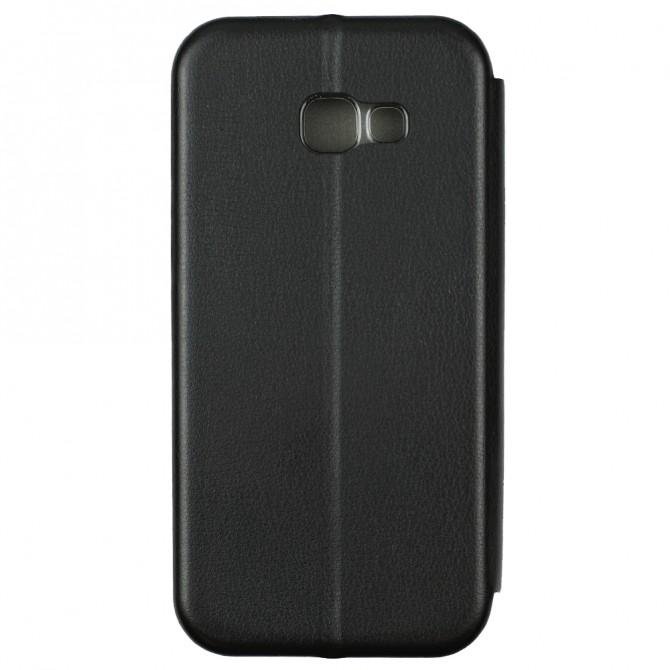 Чехол книжка U-Like Best для Samsung Galaxy A520 (A5 2017) Чёрный-2