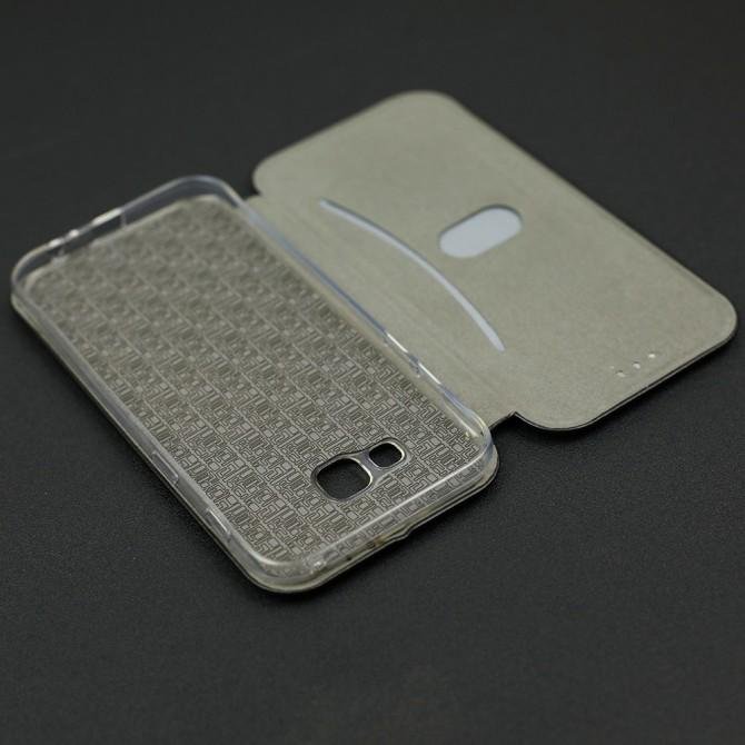 Чехол книжка U-Like Best для Samsung Galaxy A520 (A5 2017) Чёрный-4