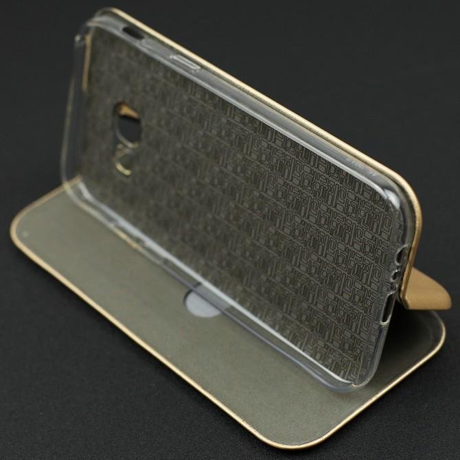 Чехол книжка U-Like Best для Samsung Galaxy A520 (A5 2017) Gold-5