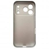 Чехол-накладка Frosted Glass для iPhone 17 Pro Max Silver