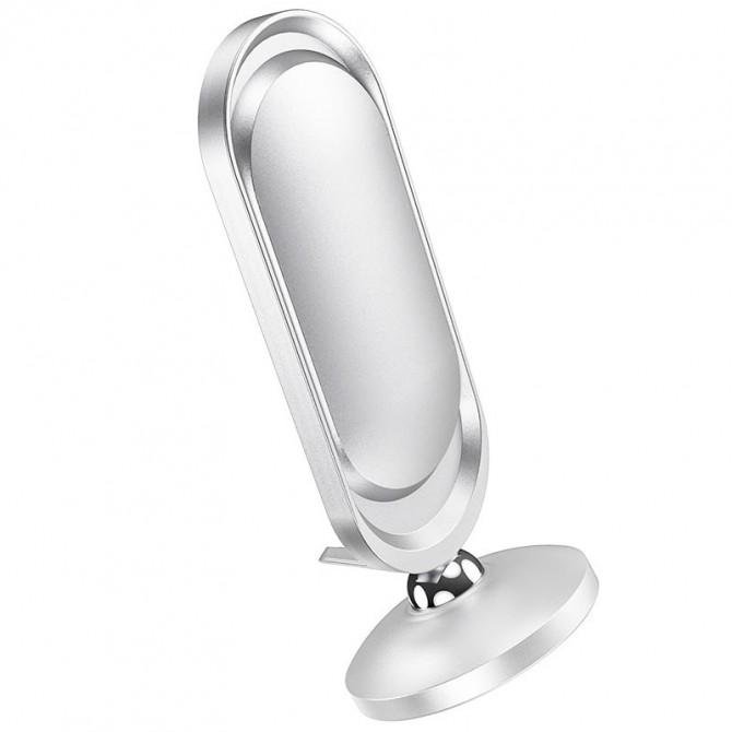 Холдер Hoco CA78 Karly center console magnetic Silver-1