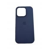 Силиконовый чехол для iPhone 16 Pro Deep Navy FULL