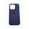 Силиконовый чехол для iPhone 16 Pro Deep Navy FULL