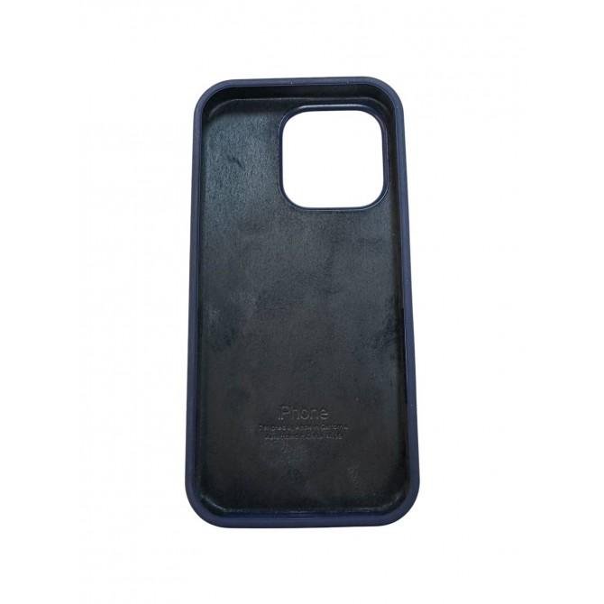 Силиконовый чехол для iPhone 16 Pro Deep Navy FULL-1