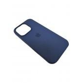 Силиконовый чехол для iPhone 16 Pro Deep Navy FULL