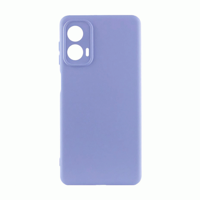 Чехол Silicone Case Motorola Moto G85 Лавандовый FULL