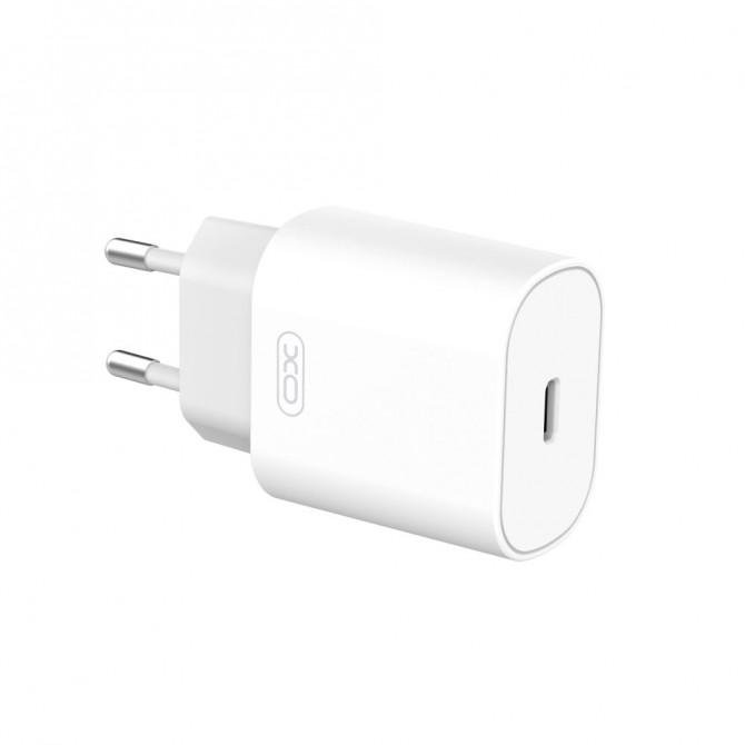 Мережевий зарядний пристрій XO L91EU PD 25W/1 USB-C White