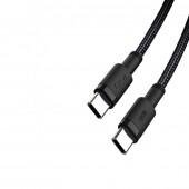 Кабель XO NBQ199 PD Type-C to Type-C 100W 1.5m Black