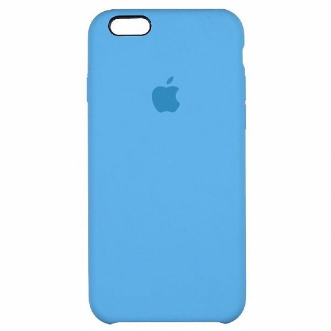 Чохол силіконовий для iPhone 6/6s Plus Небесно Синій-1