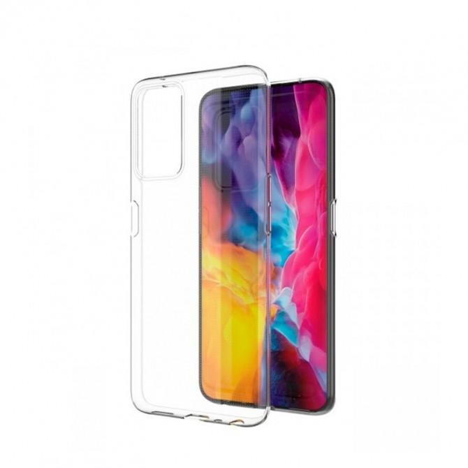 Чехол Durable TPU case 1.5mm for Oppo A96 4G/ A36/ A76 (усиленные углы) Прозрачный