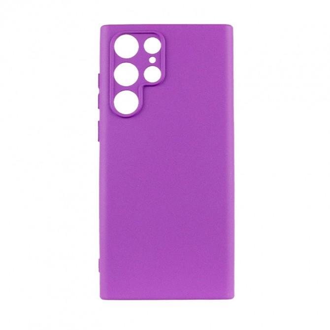 Чехол Soft Case Samsung Galaxy S24 Ultra Фиолетовый FULL
