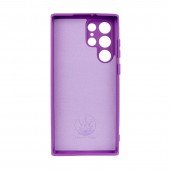 Чехол Soft Case Samsung Galaxy S24 Ultra Фиолетовый FULL Чехол Soft Case Samsung Galaxy S24 Ultra Фиолетовый FULL