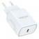 Мережевий зарядний пристрій 1Type-C WALKER WH-64 PD_25W + Type-C to Type-C White