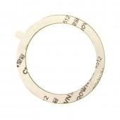 Пластина-кільце для MagSafe тримачів металева (+скотч) SILICONE White