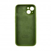 Силиконовый чехол для iPhone 15 Pro Max Dark Olive FULL Силиконовый чехол для iPhone 15 Pro Max Dark Olive FULL