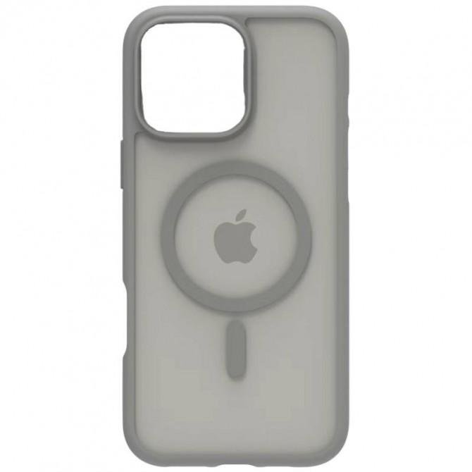 Чохол Matt Magnetic Fit для iPhone 15 Сірий