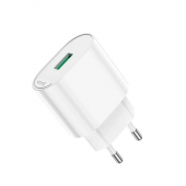 Сетевое зарядное устройство 1USB Hoco C109A Fighter 10.5W White