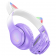 Наушники Stereo Bluetooth Headset Hoco W42 cat ear Purple