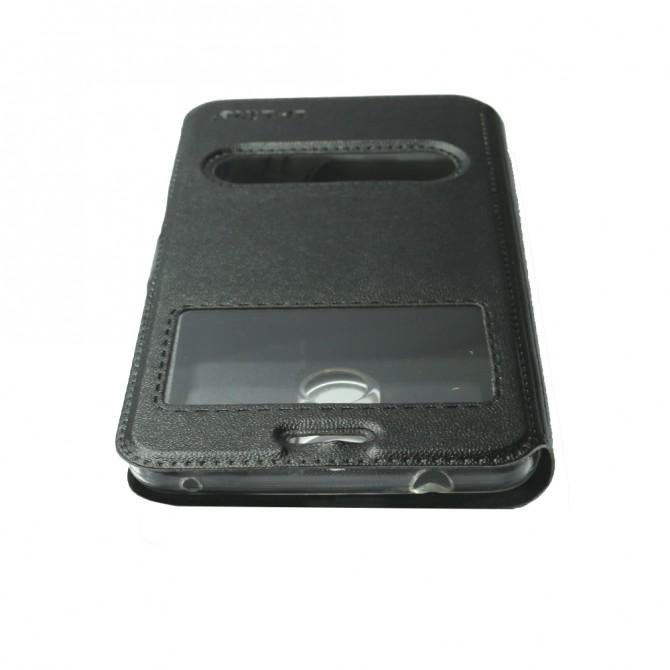 Чехол книжка U-Like Simple для Huawei Y7 2017 Чёрный-4