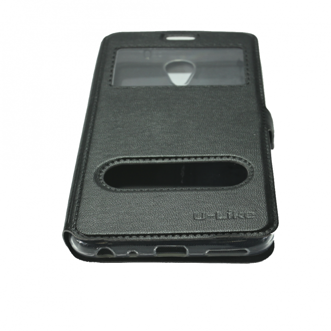 Чохол книжка U-Like Simple для Meizu M5 Note Чорний-3