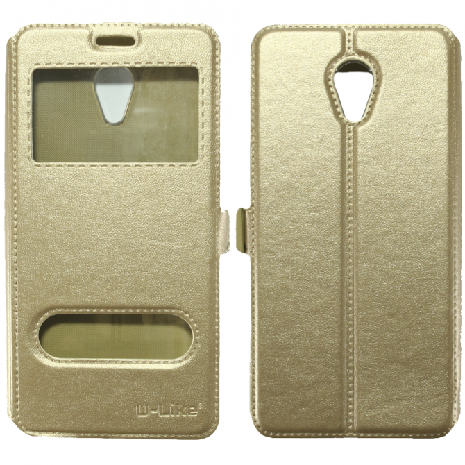 Чехол книжка U-Like Simple для Meizu M5 Note Gold