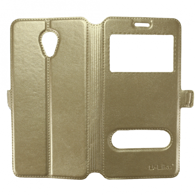 Чехол книжка U-Like Simple для Meizu M5 Note Gold-6