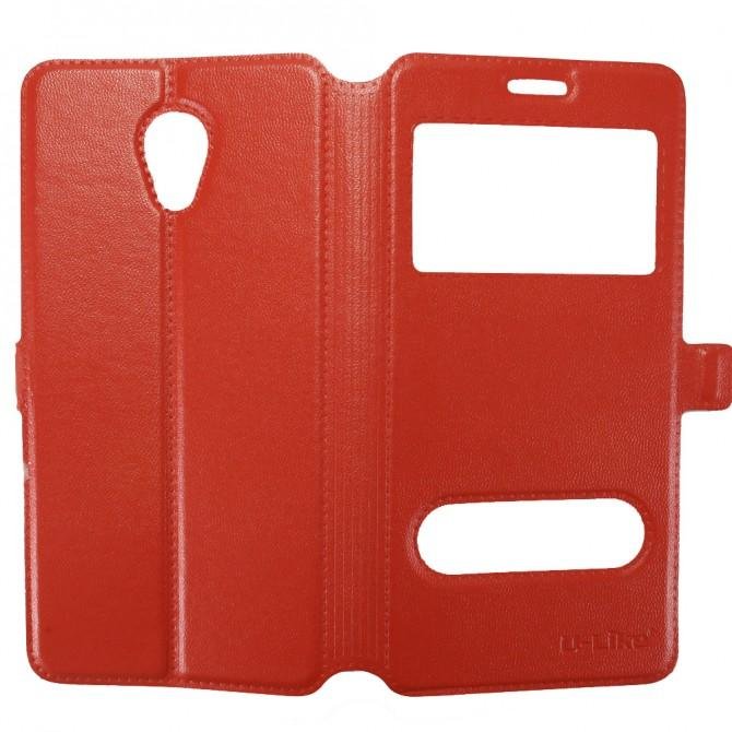 Чехол книжка U-Like Simple для Meizu M5 Note Red-6