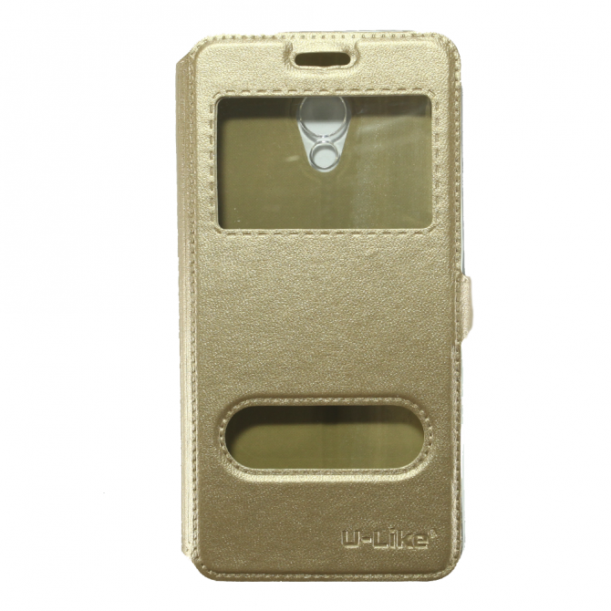 Чехол книжка U-Like Simple для Meizu M5c Gold-1
