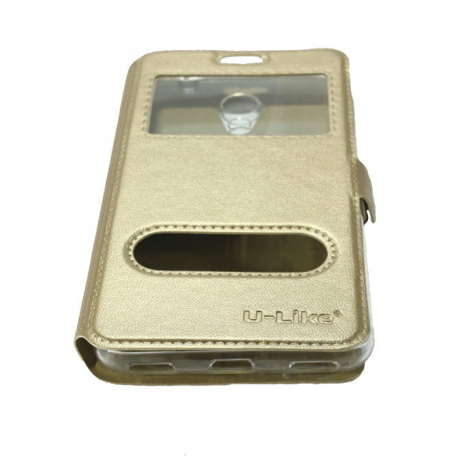 Чехол книжка U-Like Simple для Meizu M5c Gold-3