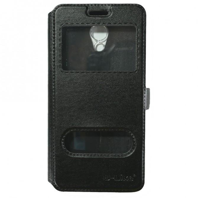 Чехол книжка U-Like Simple для Meizu M5s Чёрный-1