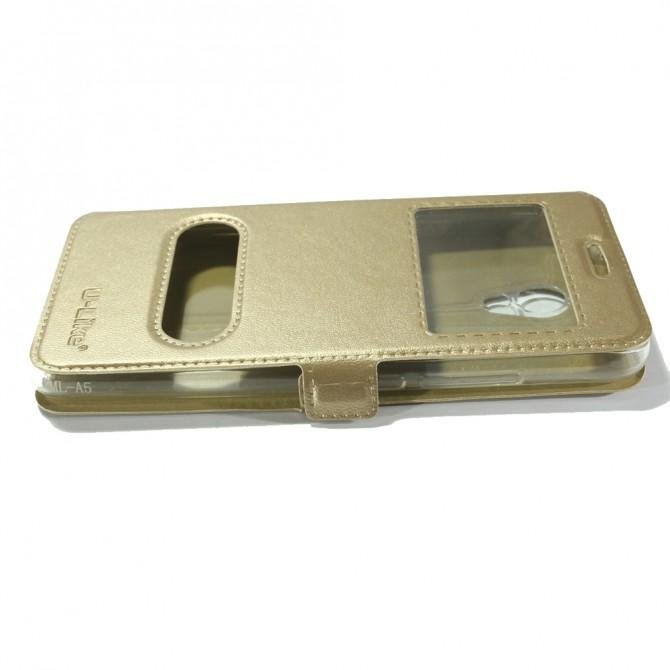 Чехол книжка U-Like Simple для Meizu M5s Gold-3